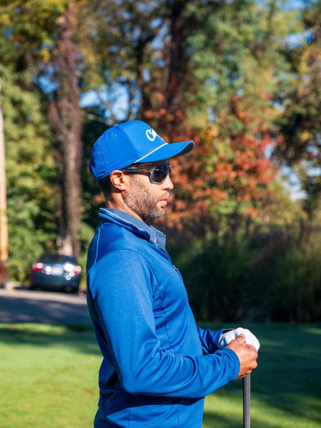 Rome Jenkins on the course